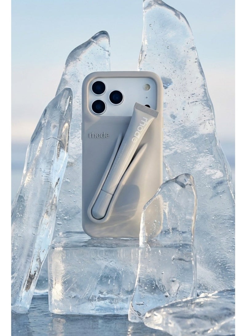 rhode Silicone Lip Gloss Holder for iPhone 17 Pro Max, Stick-On Lip Balm Sleeve Phone Case, Adhesive Lip Holder - Unscented - Image 3